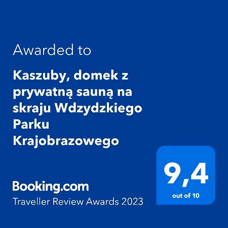 Holiday home Kaszuby, Domek Z Prywatna Sauna *